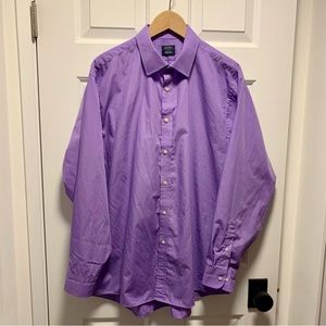 Oversized Lavender Dress Shirt
